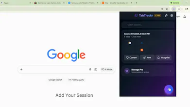 TabTrackr gallery image