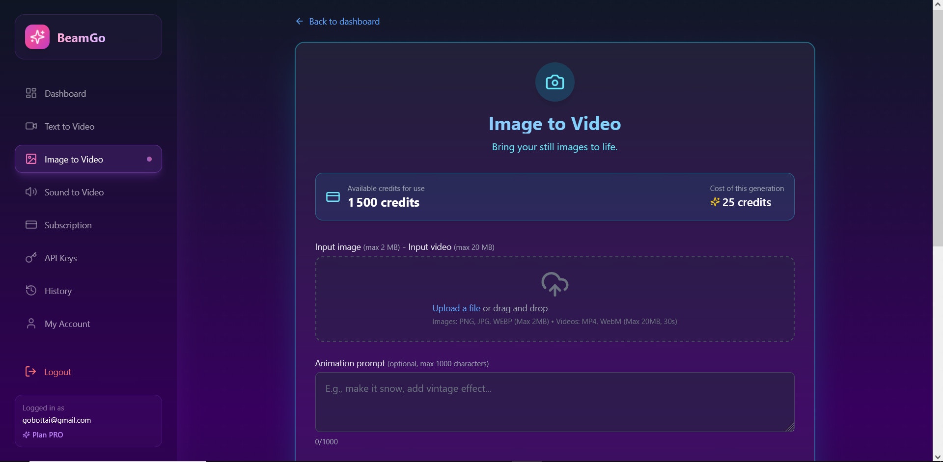 BeamGo - Screenshot 4 showing product features and functionality