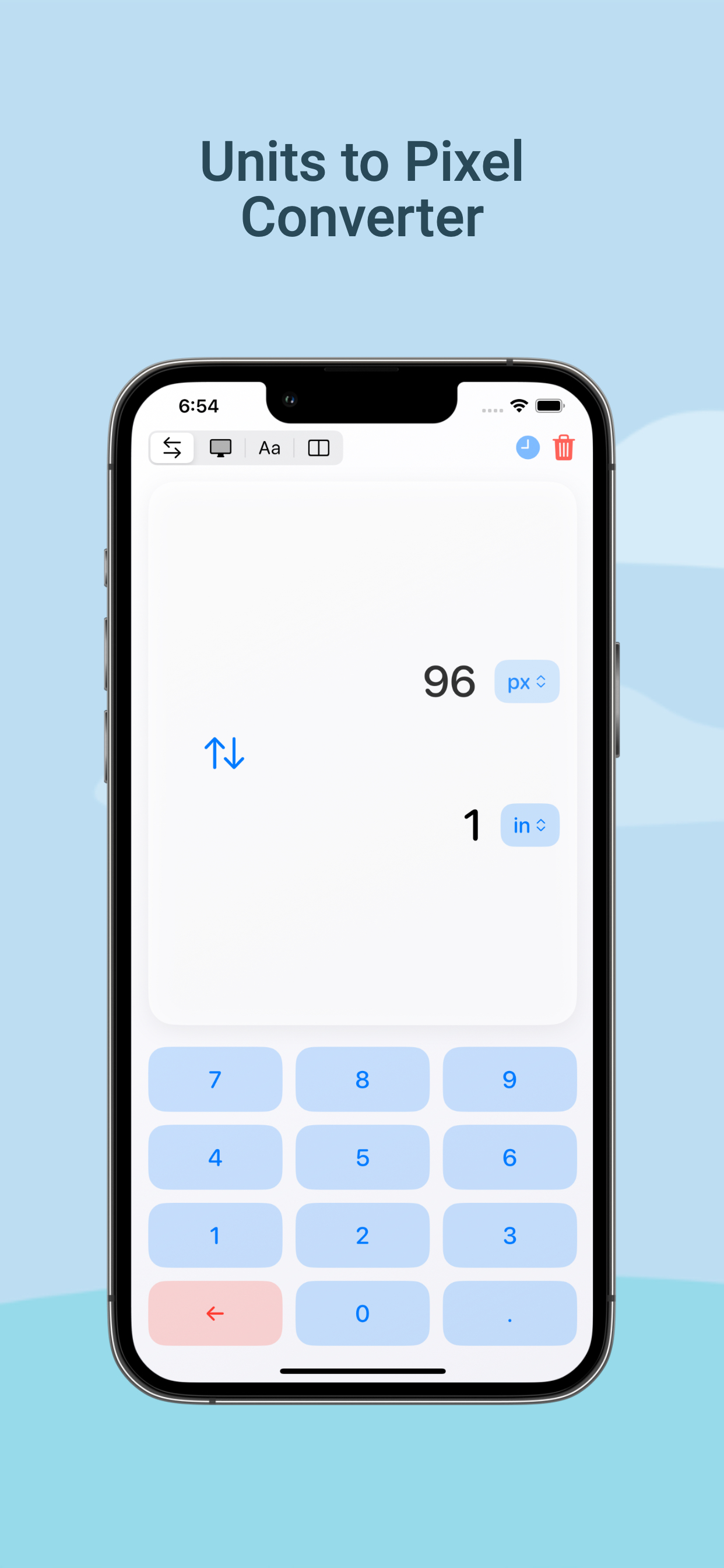 Média Convertisseur Pixel Pro - Convertir des pouces en pixels et DPI - Construit pour les concepteurs et les développeurs 1