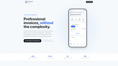 Blue Invoice gallery image