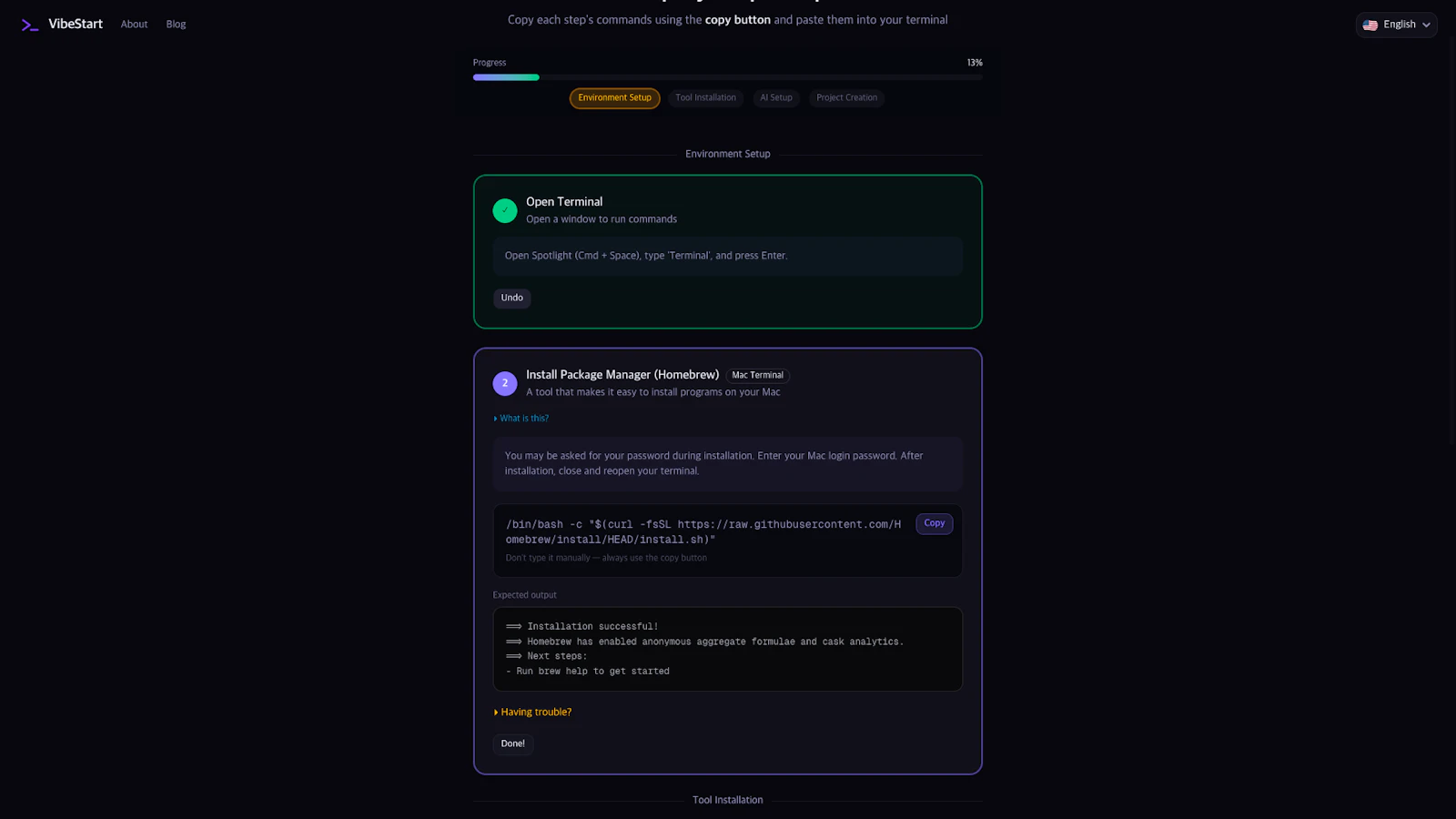 VibeStart screenshot 5