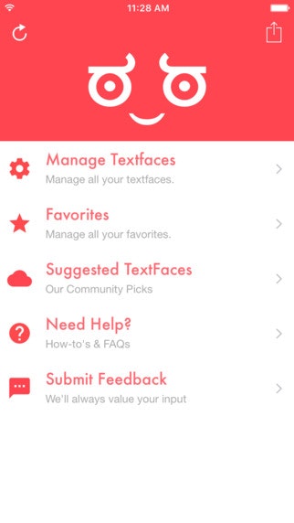 TextFaces KeyBoard gallery image