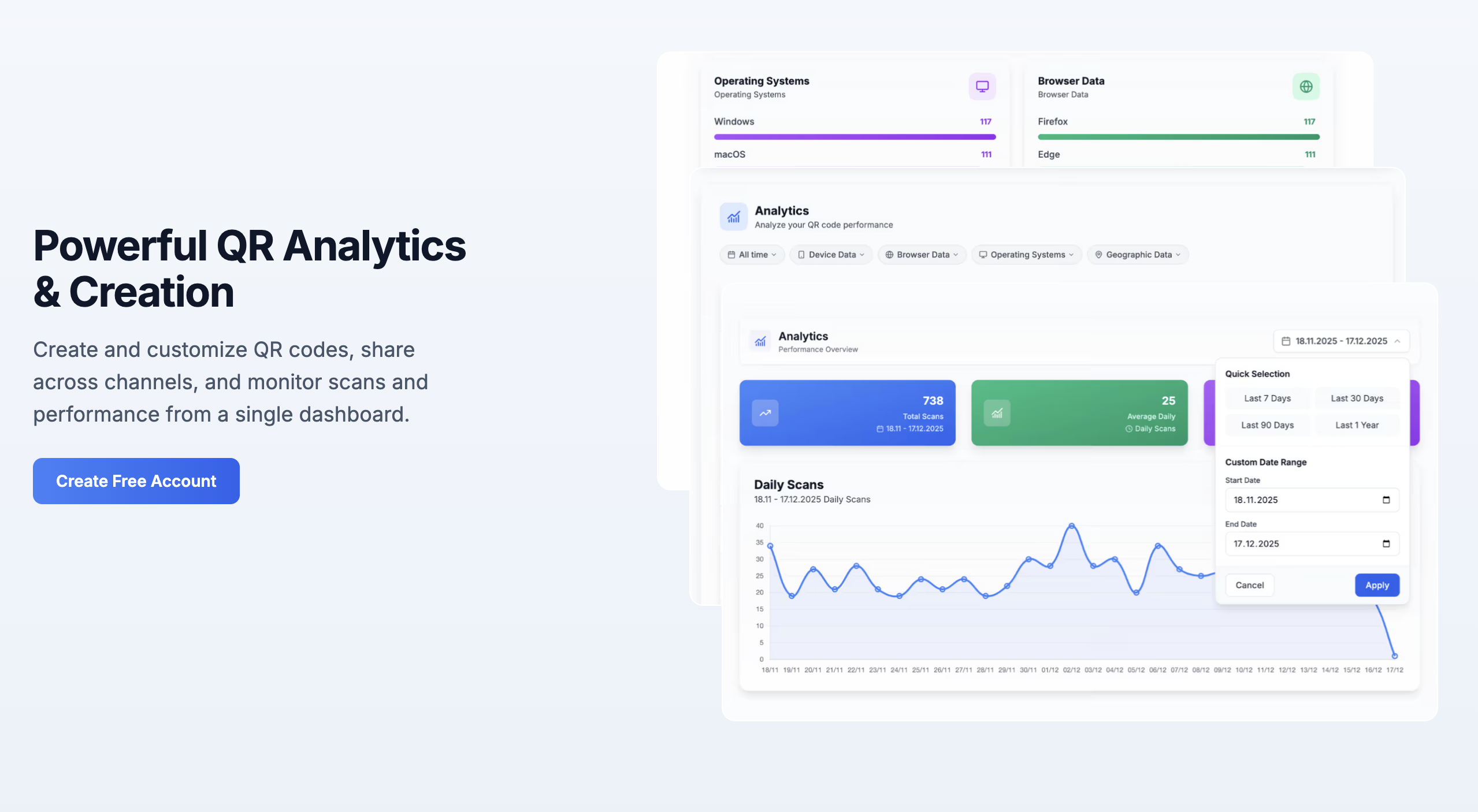QRiety - Screenshot 3 showing product features and functionality