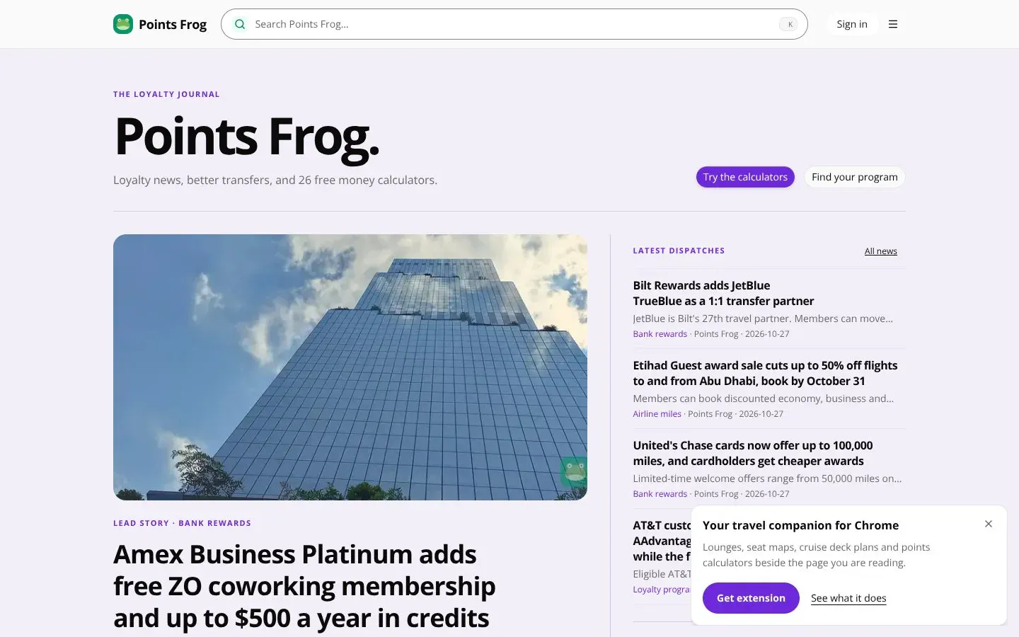 Points Frog gallery image