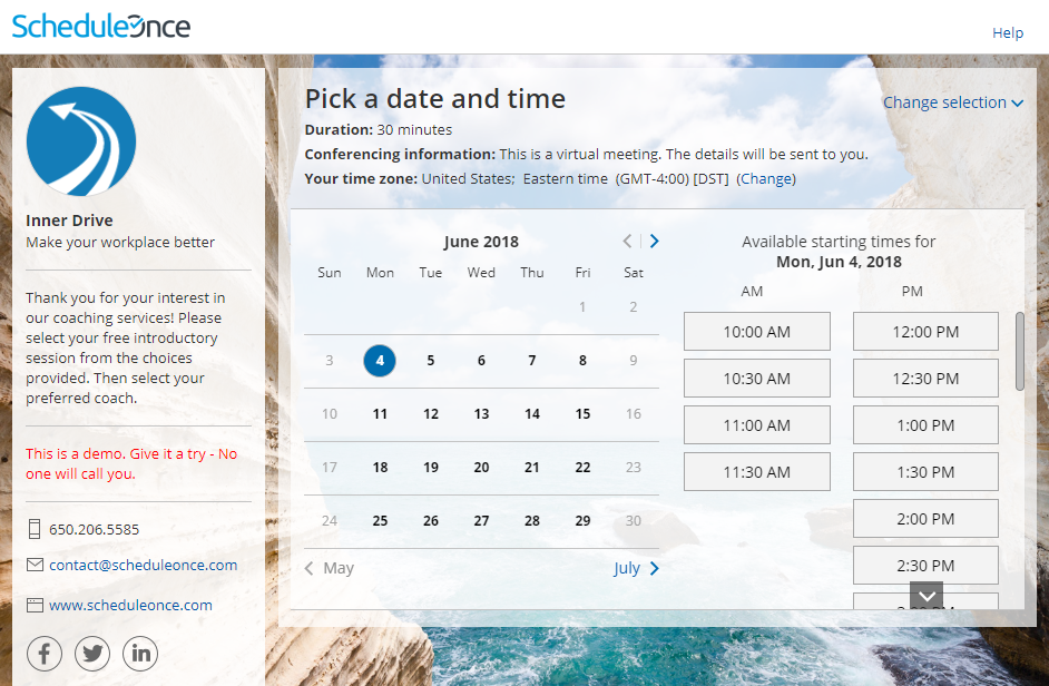 ScheduleOnce gallery image