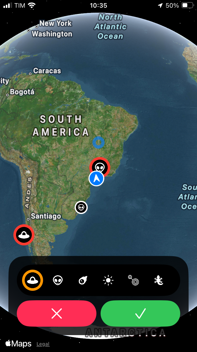 Waargenomen UFO - Realtime UFO -meldingen (voor iOS) media 3
