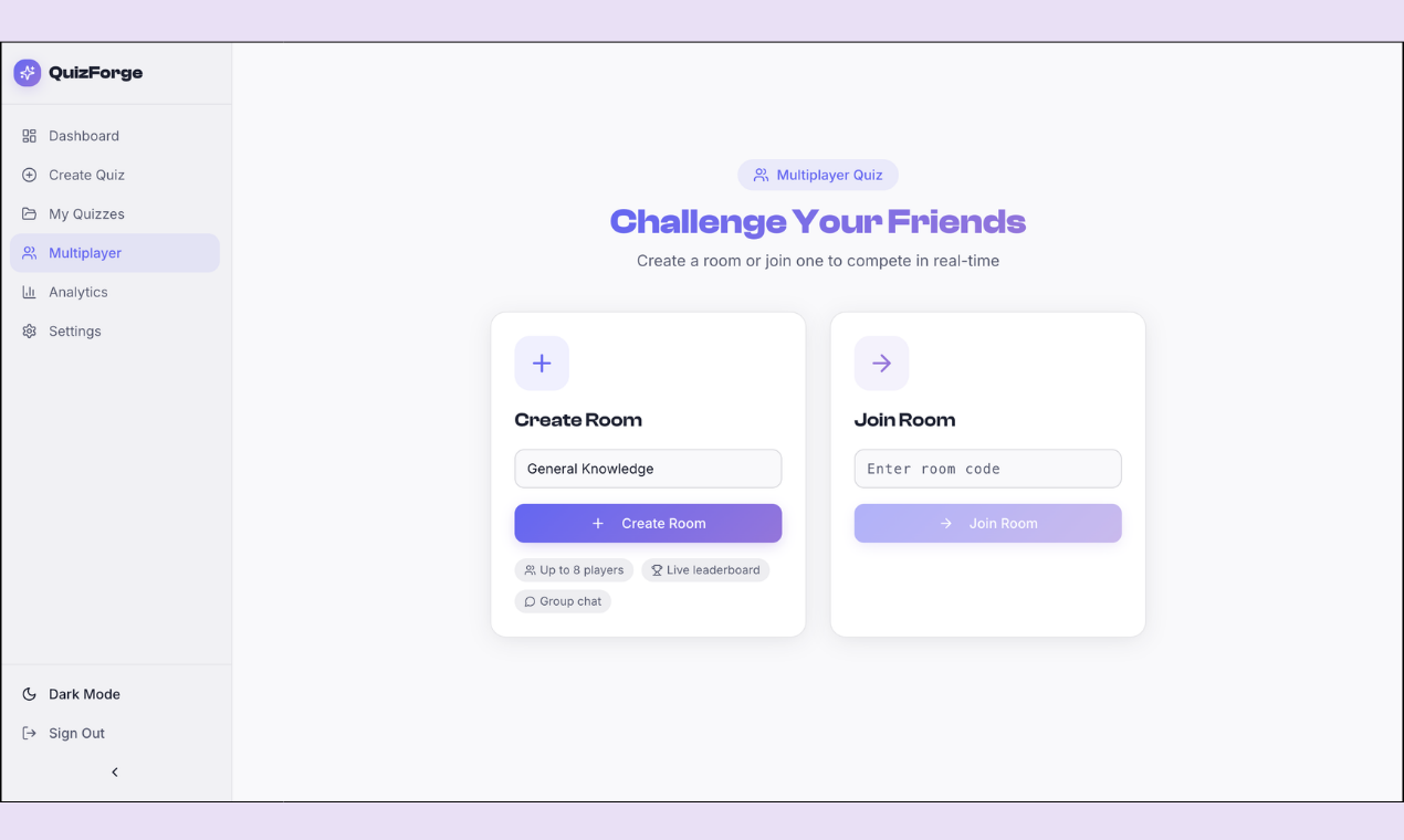 QuizForge AI gallery image