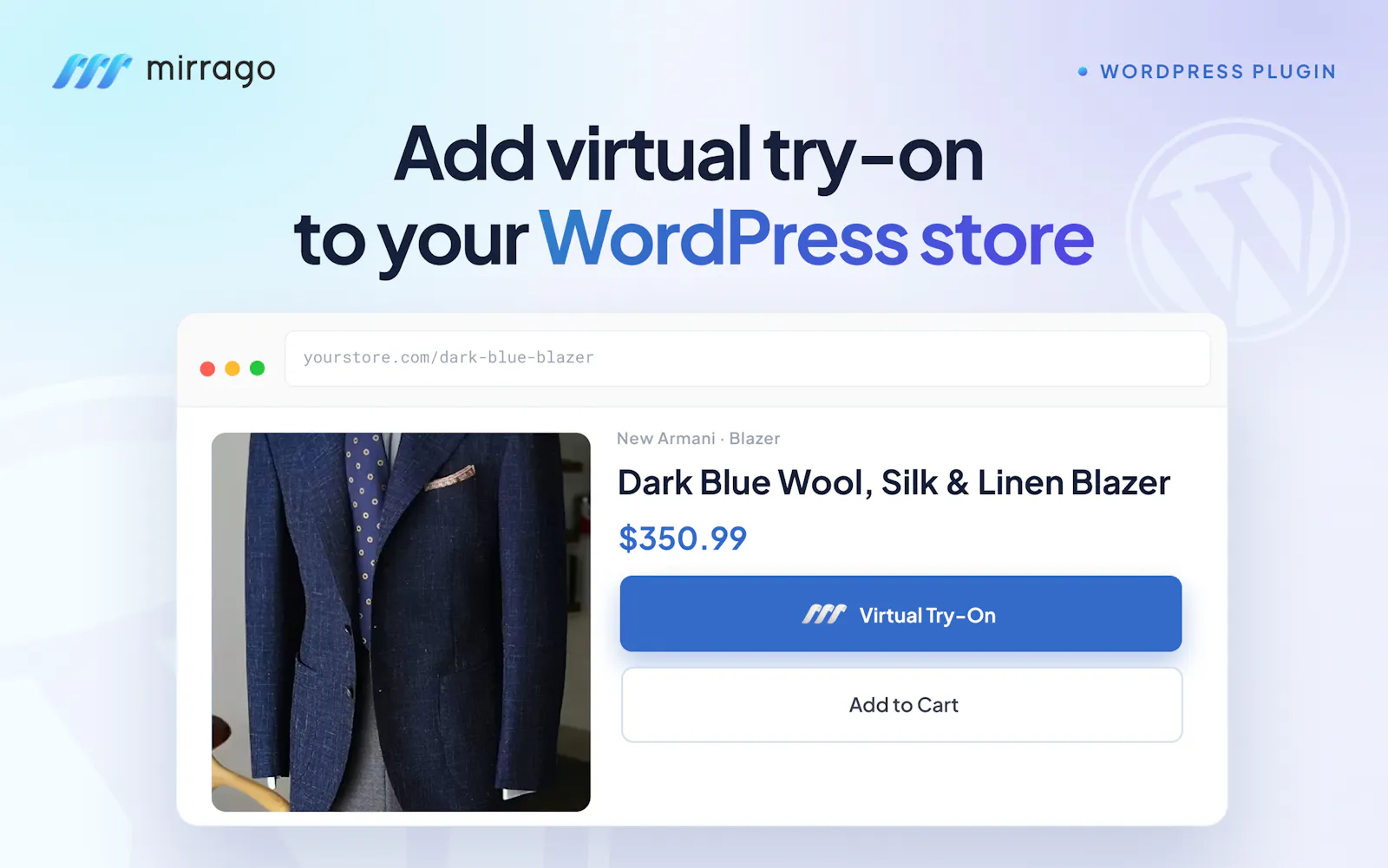 Mirrago - Virtual TryOn Wordpress Plugin screenshot 2