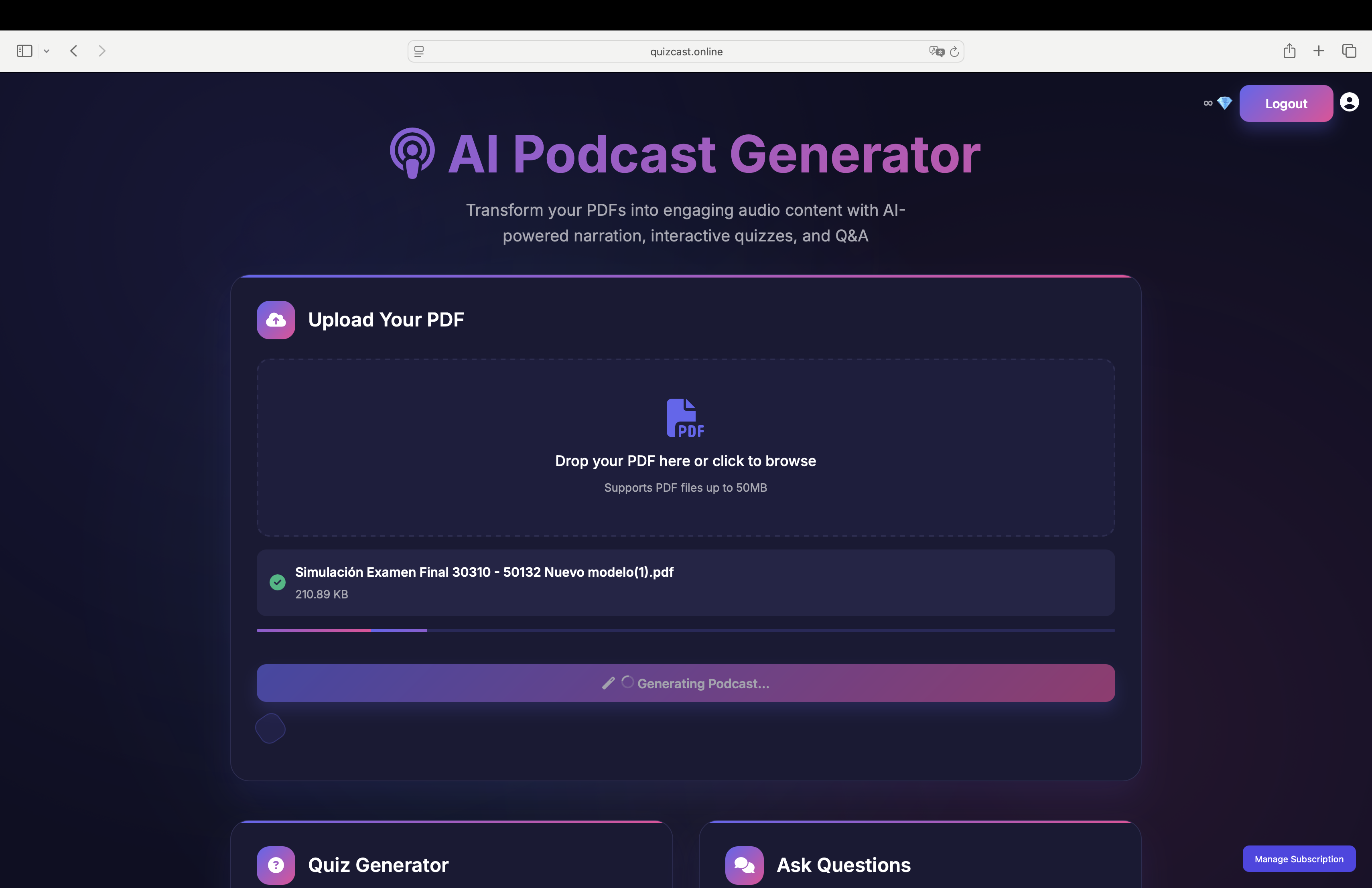 Quizcast media 3