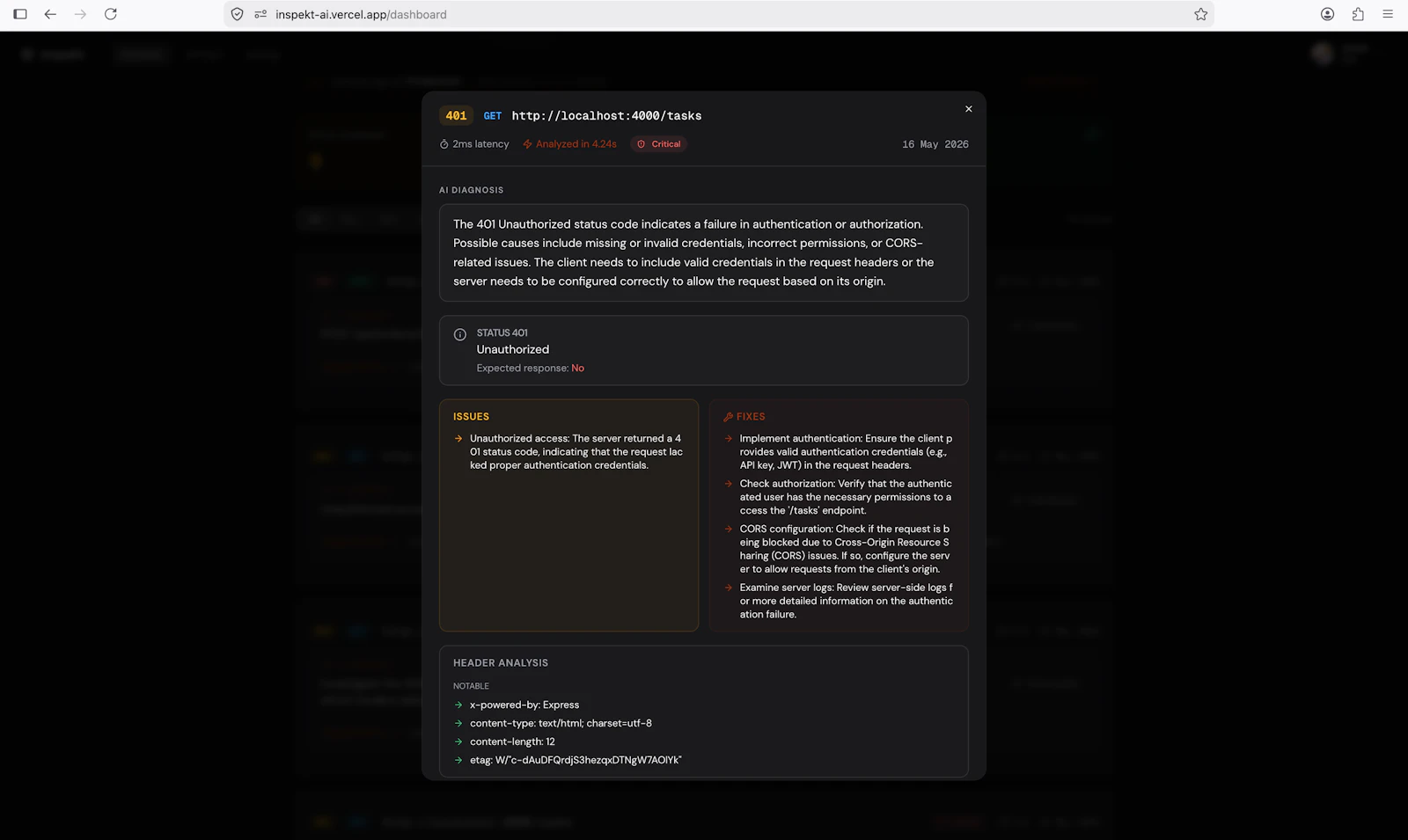 Inspekt SDK screenshot 5
