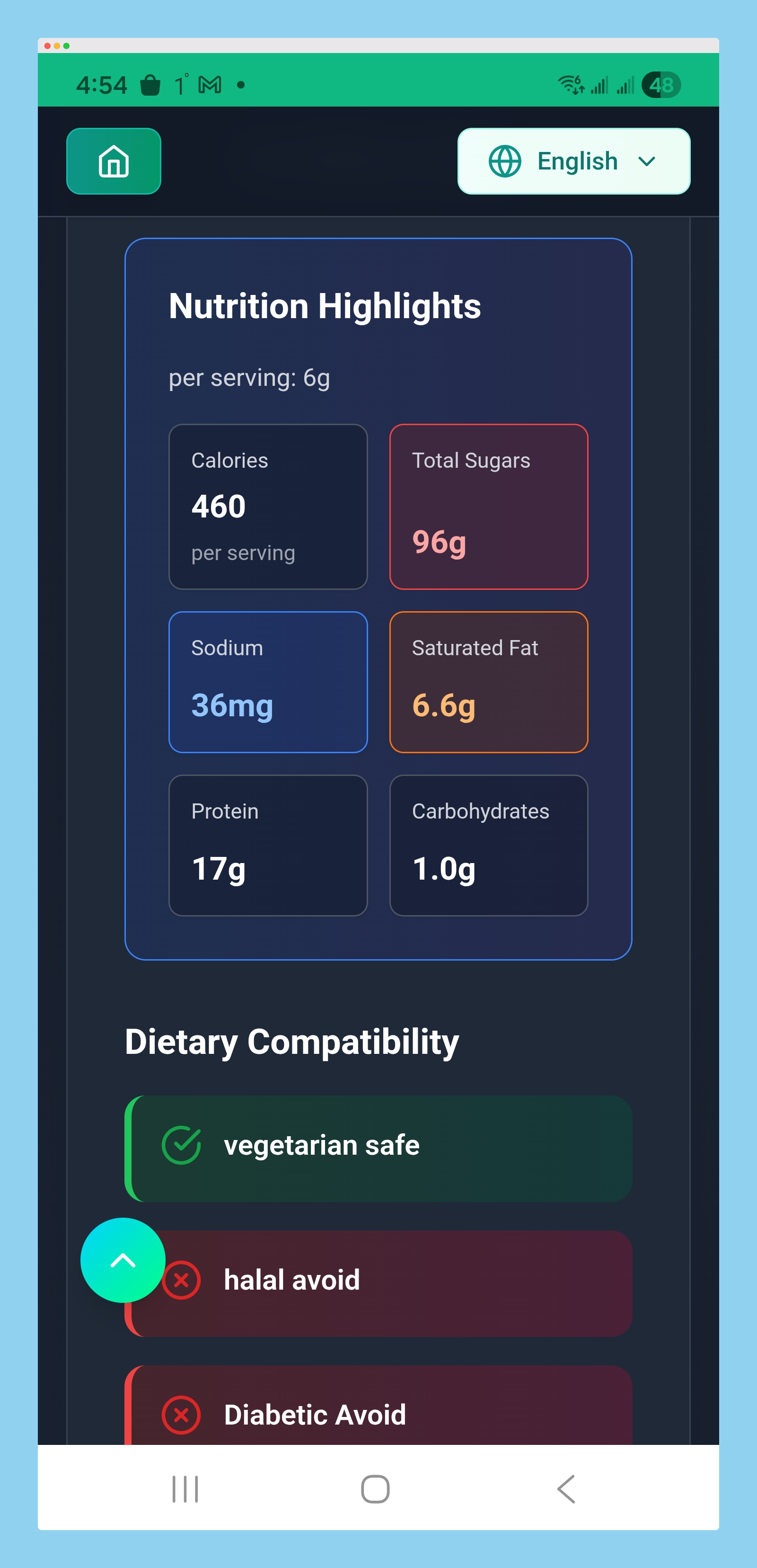 WellnessLens - Screenshot 4 showing product features and functionality