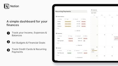 Finance Tracker gallery image