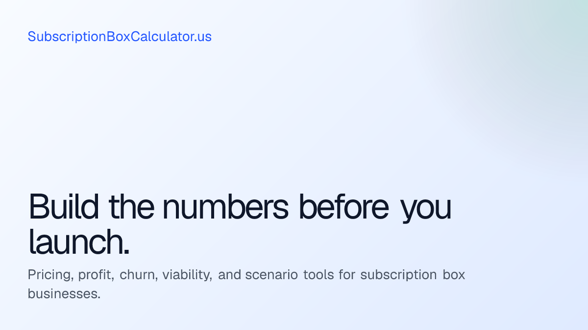 SubscriptionBoxCalculator.us gallery image