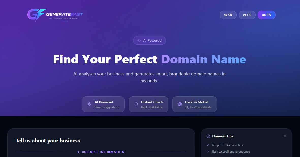 GenerateFast.com gallery image