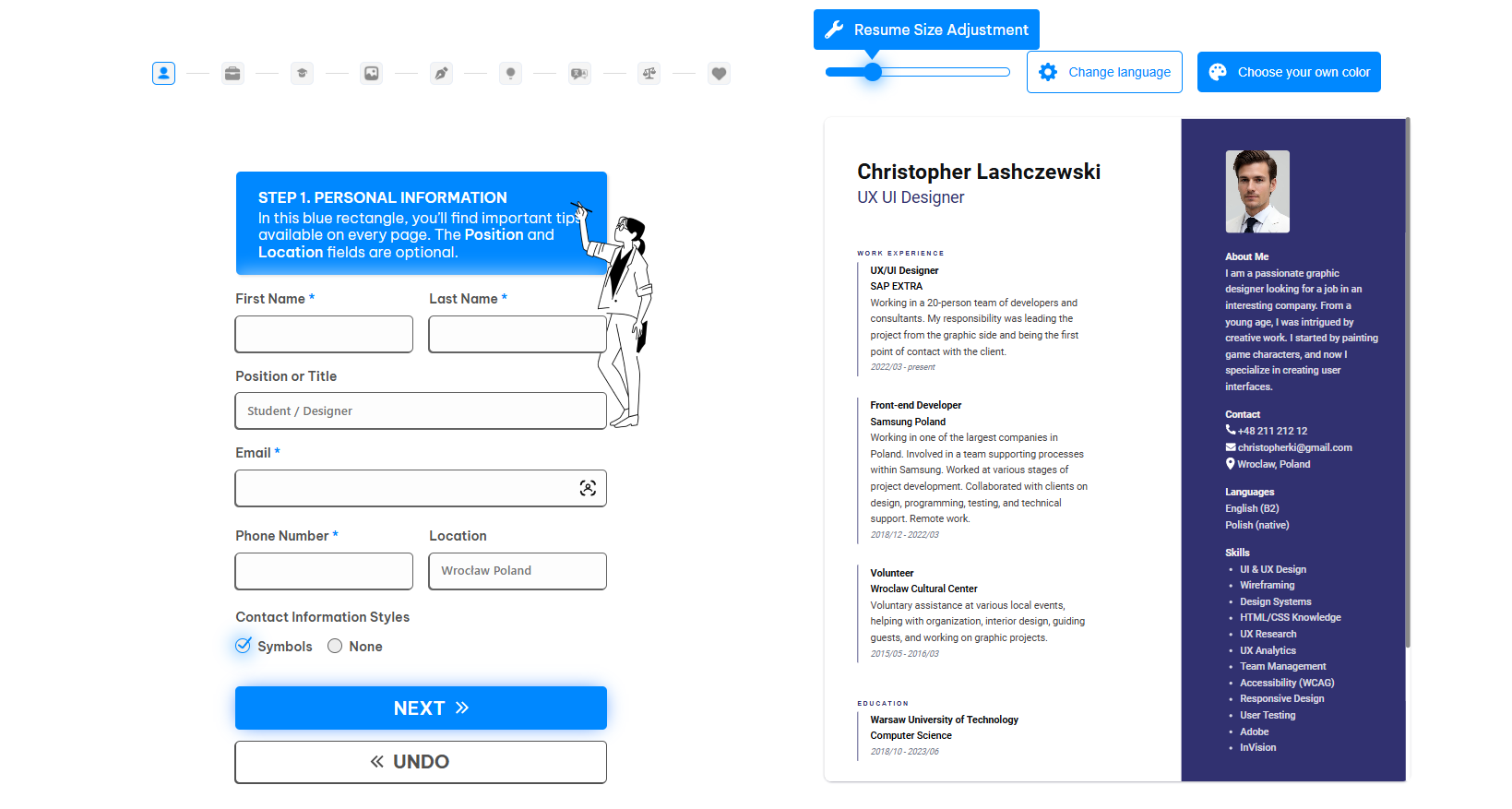 Modern Resume media 3