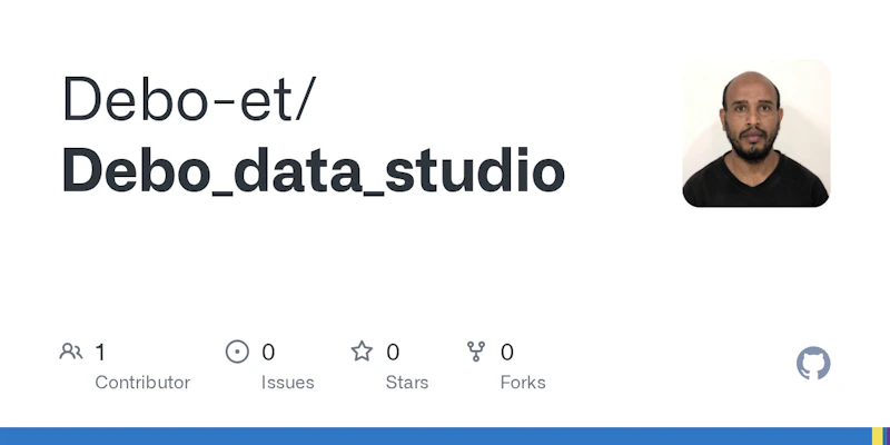 Debo Data Studio screenshot 1