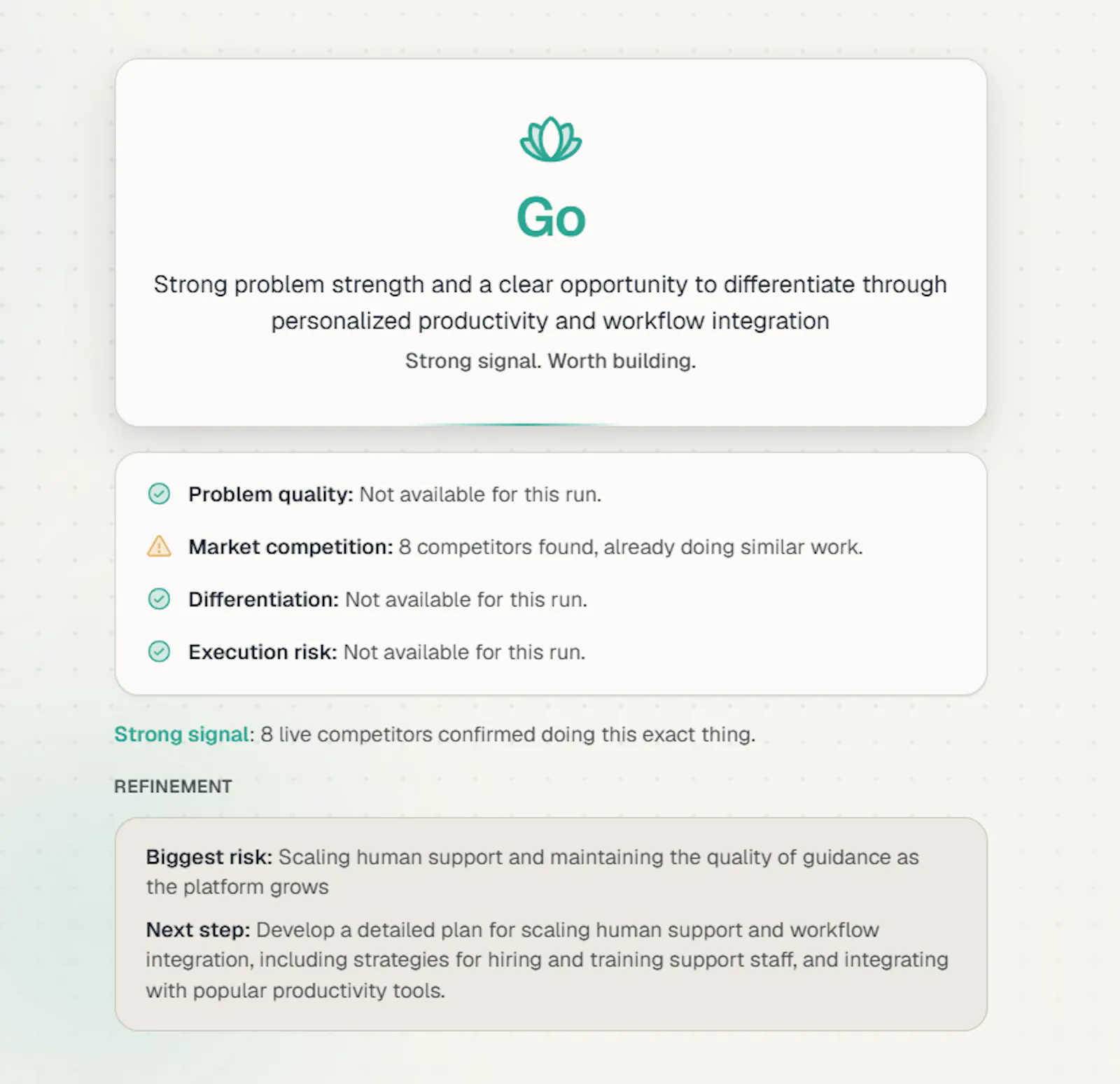Founder Evolution AI screenshot 4