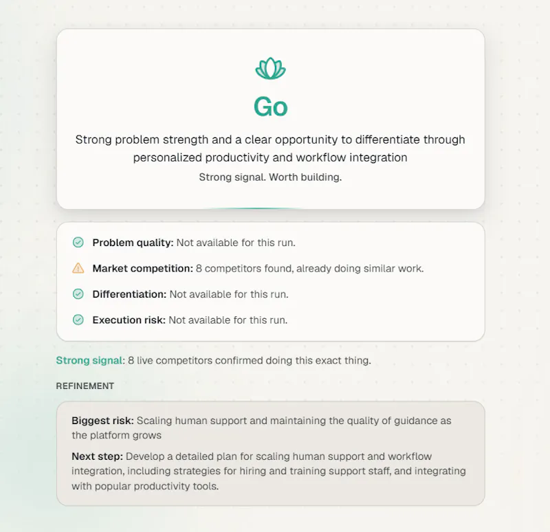 Founder Evolution AI screenshot 4