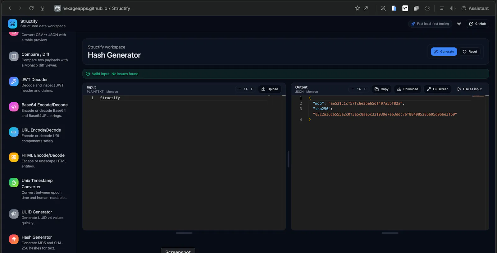 Structify screenshot 4