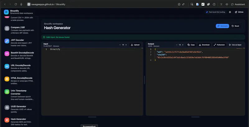 Structify screenshot 4