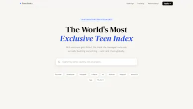 Teen Index gallery image