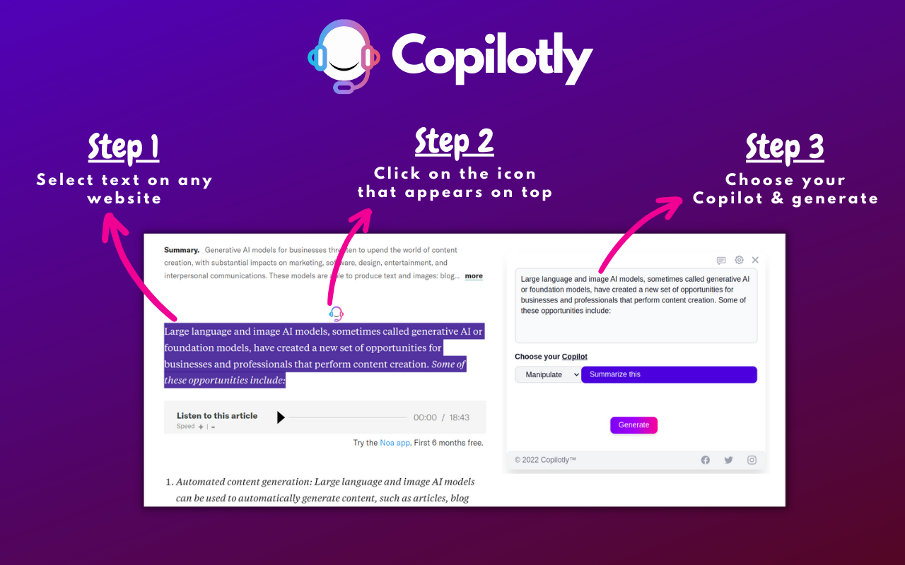 Copilotly - あなたの個人的なAI副操縦士メディア3