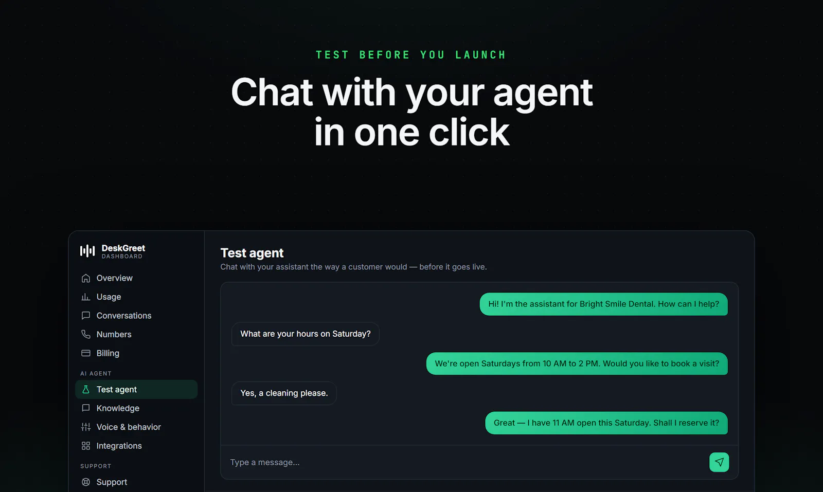 DeskGreet screenshot 7