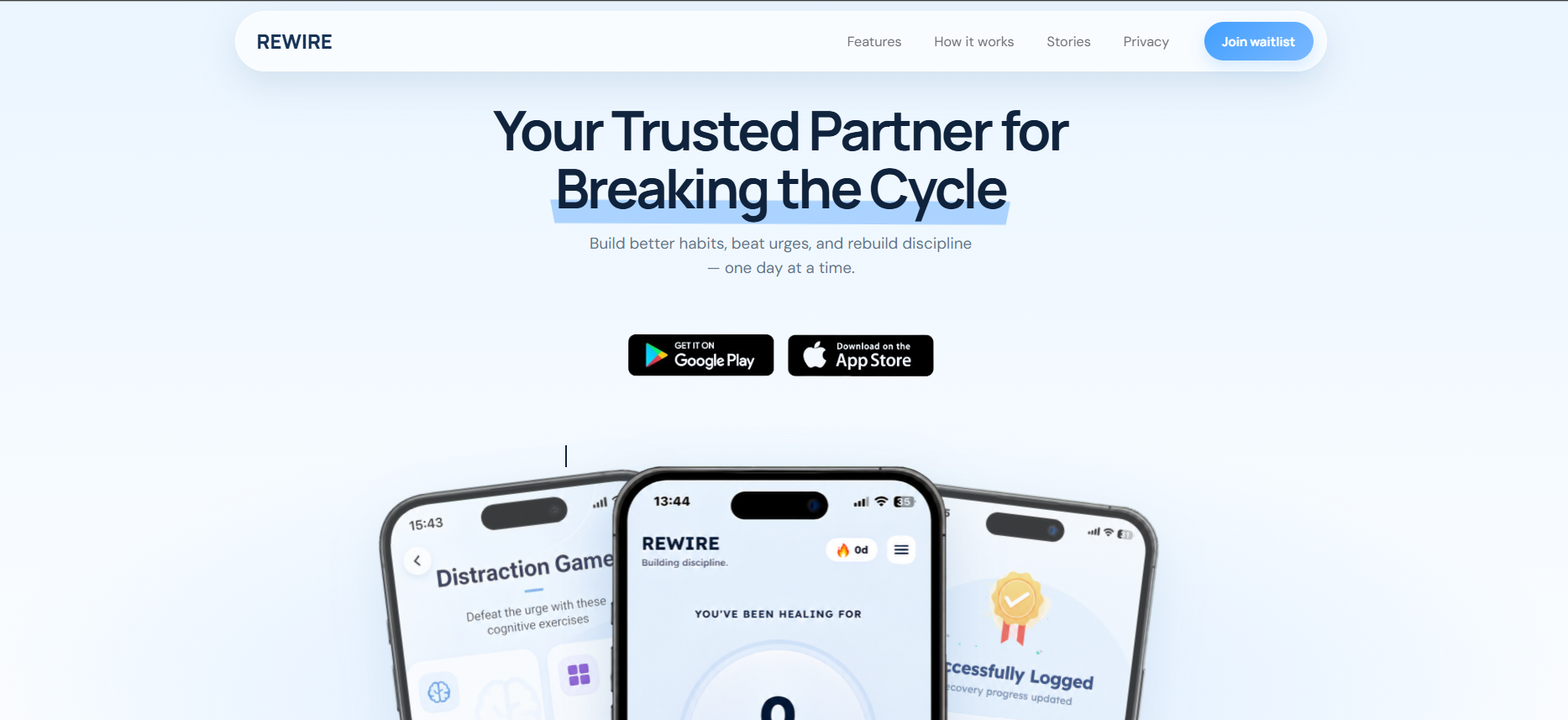 Rewire — Break the cycle.  gallery image
