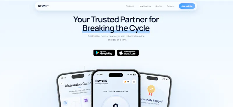 Rewire — Break the cycle.  screenshot 1