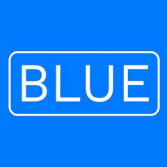 Blue - Product Hunt launch logo