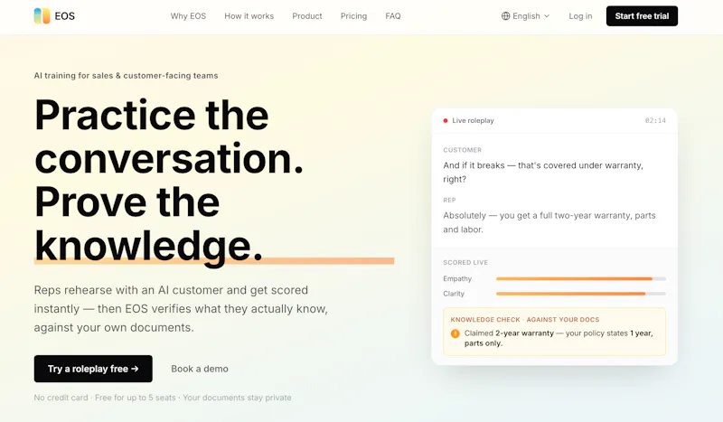 EOS screenshot 1