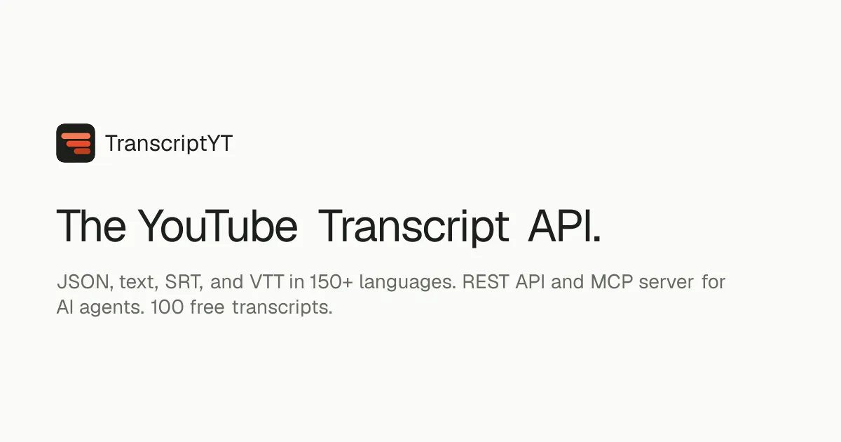 TranscriptYT gallery image