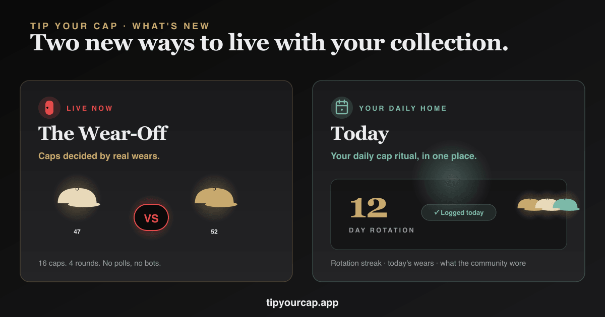 Scally Cap Collection Tracker & Wear app gallery image