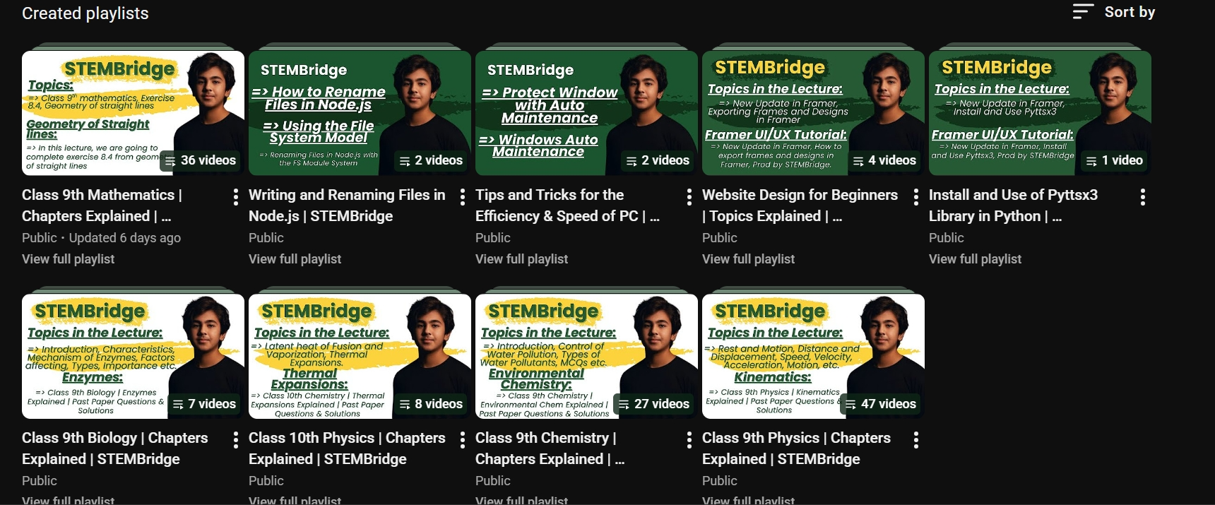 STEMBridge | Class 9–12 Sci & Math Prep - Screenshot 4 showing product features and functionality