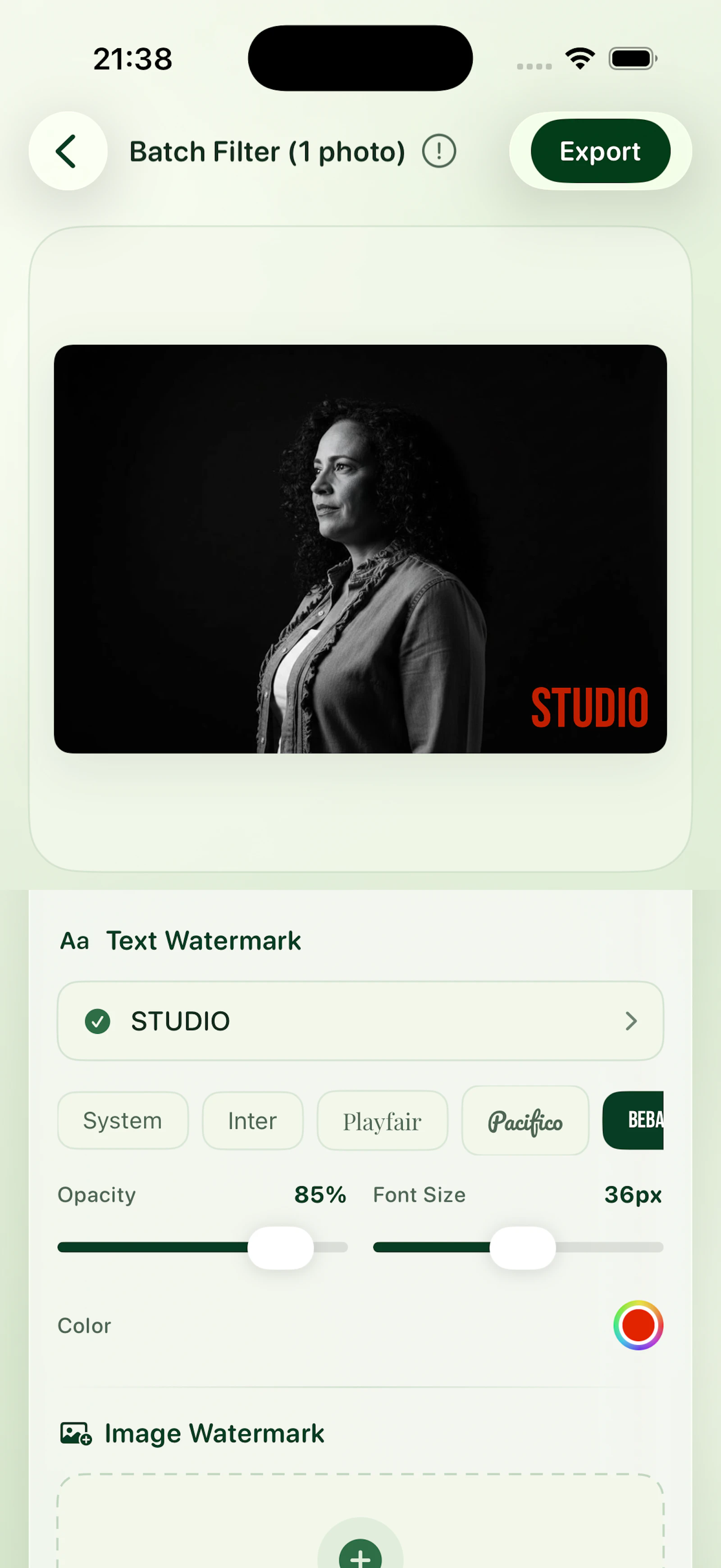 BatchMark screenshot 4