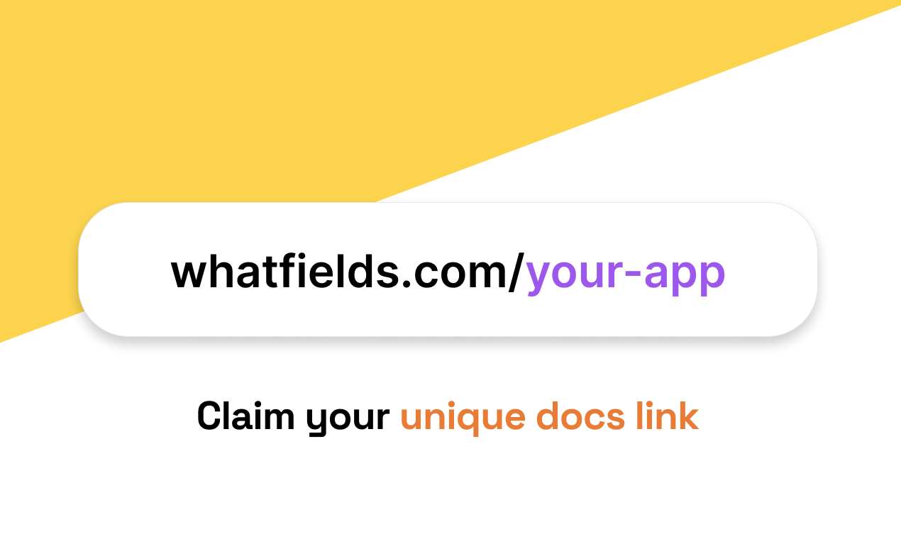 whatfields - 無料で非常にシンプルな共有可能なドキュメントを作成しますメディア3