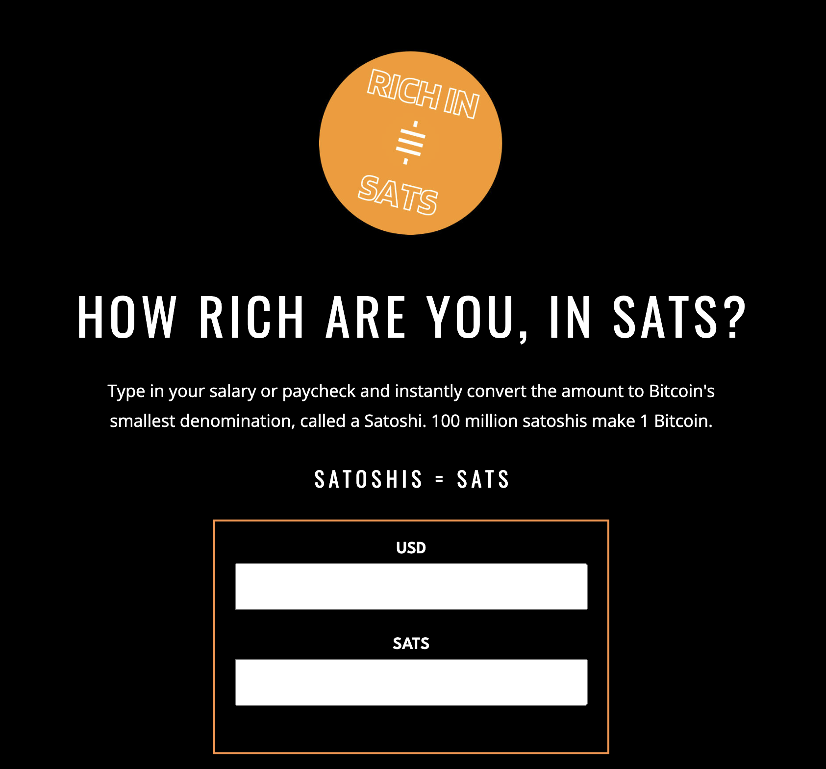 Reich an SATs - Eine Möglichkeit, den Wohlstand in Bitcoin zu messen Medien 2