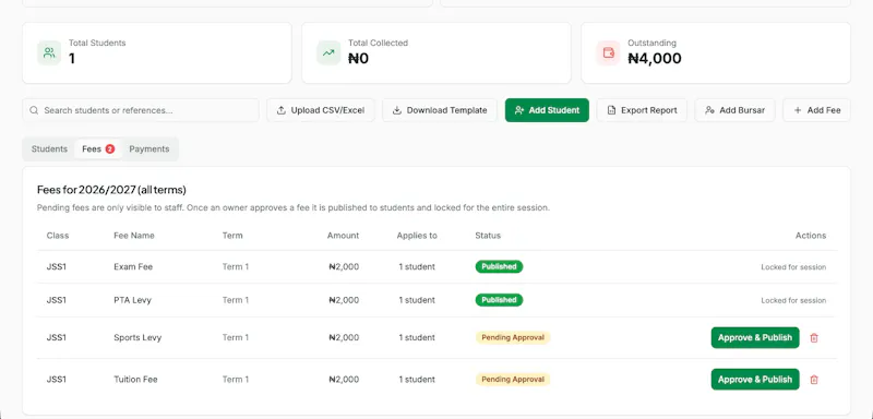 EduLedgerNG  screenshot 2