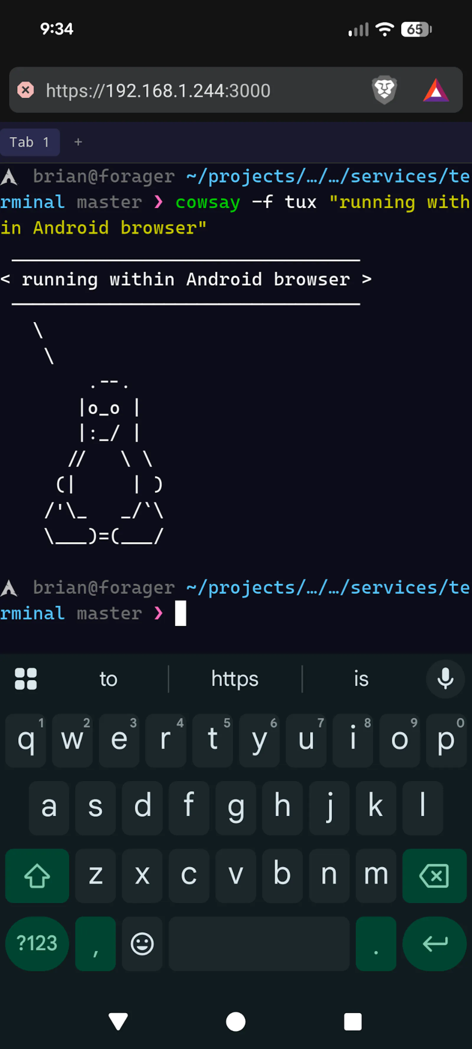 Omni Terminal screenshot 8