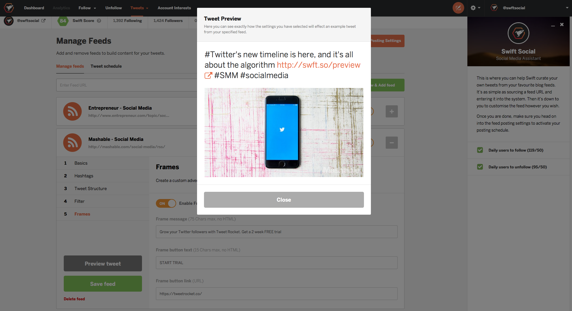 Swift Social gallery image