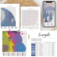 Full Coverage Cross Stitch Pattern, gallery image