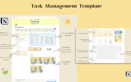 Notion Template | Task Management media 1