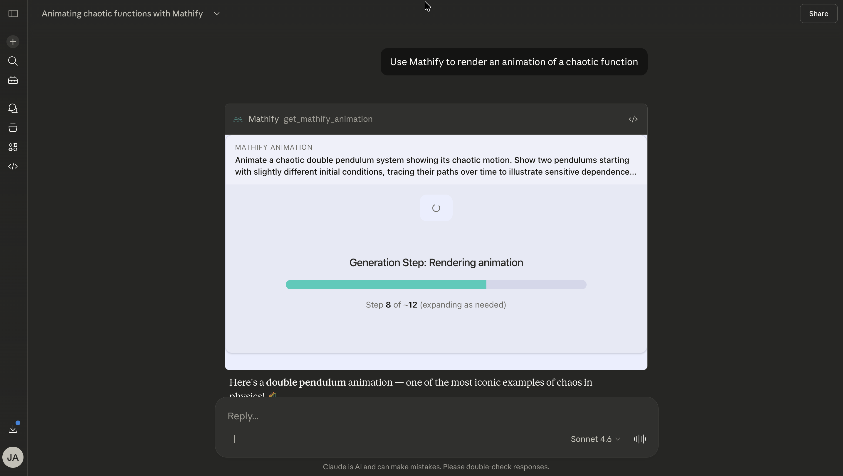 Mathify Claude Connector  - Screenshot 3 showing product features and functionality