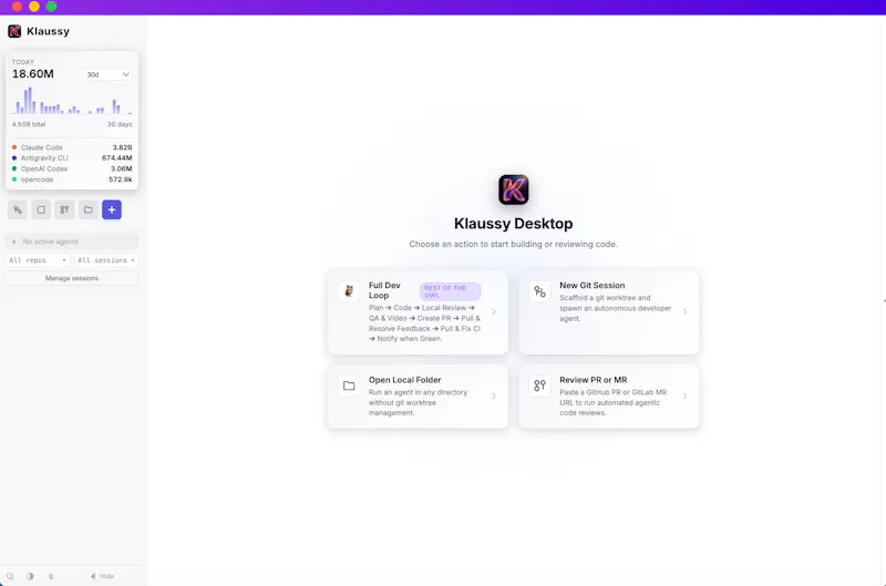 Klaussy Desktop screenshot 2