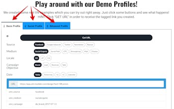 UTM-Builder - Chrome extension gallery image