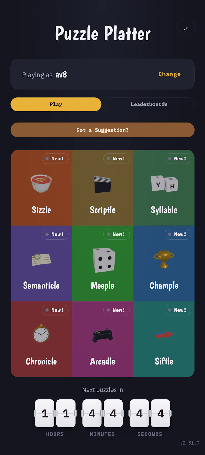 Puzzle Platter screenshot 1