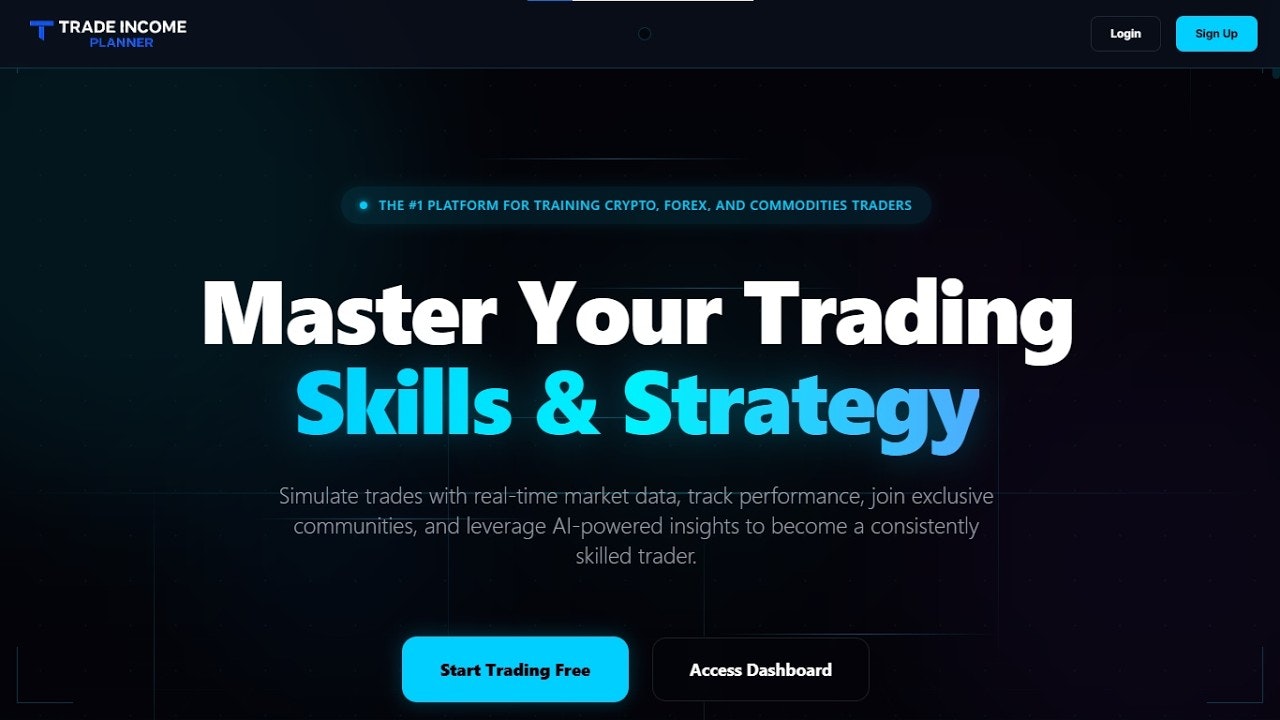 Trade Income Planner gallery image