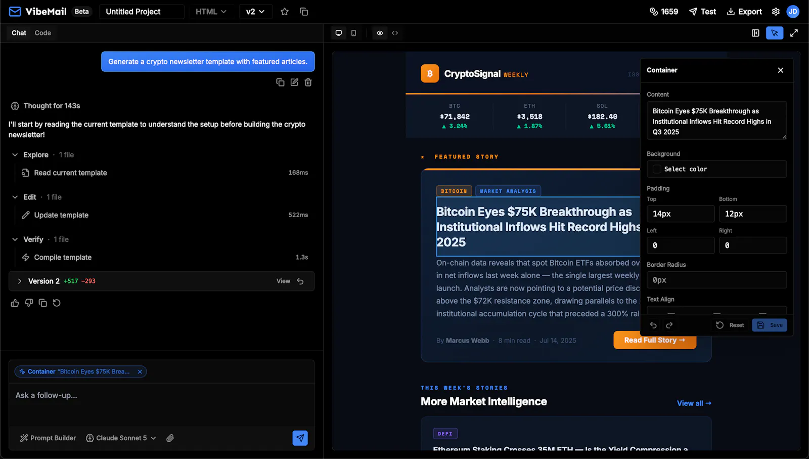 VibeMail screenshot 4