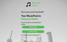MusicTwin Finder media 3