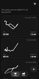 Walk: Routes & Reminders